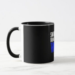 Mug La Natation Me Fait Me Faire Fouiller Longs T-Shir