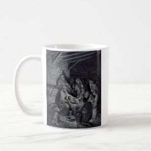 Mug La Nativité par Gustave Doré Encre victorienne de
