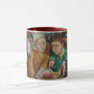 Mug La nativité par Rosemarie Adcock