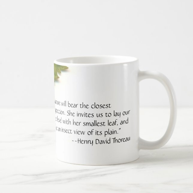 Mug La nature de Thoreau (Droite)
