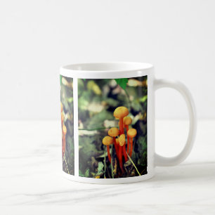 Mug La nature des champignons orange
