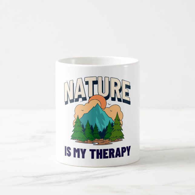 Mug La nature est ma thérapie (Centre)