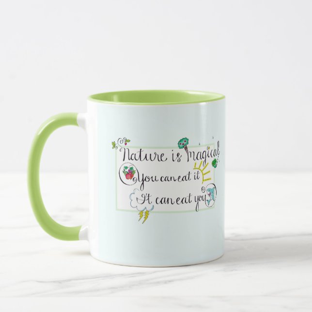 Mug La "nature est magique " (Gauche)