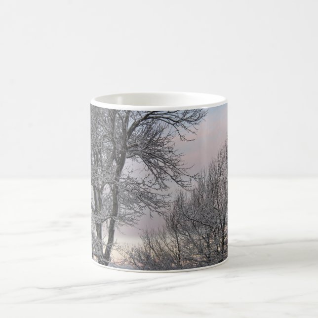 Mug La neige a couvert des branches (Centre)