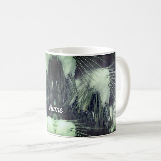 Mug La Neige Et La Glace La Nature D'Hiver (Devant droit)