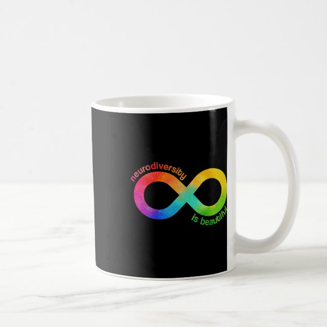 Mug La Neurodiversité est un bel autisme Neurodivergen (Droite)