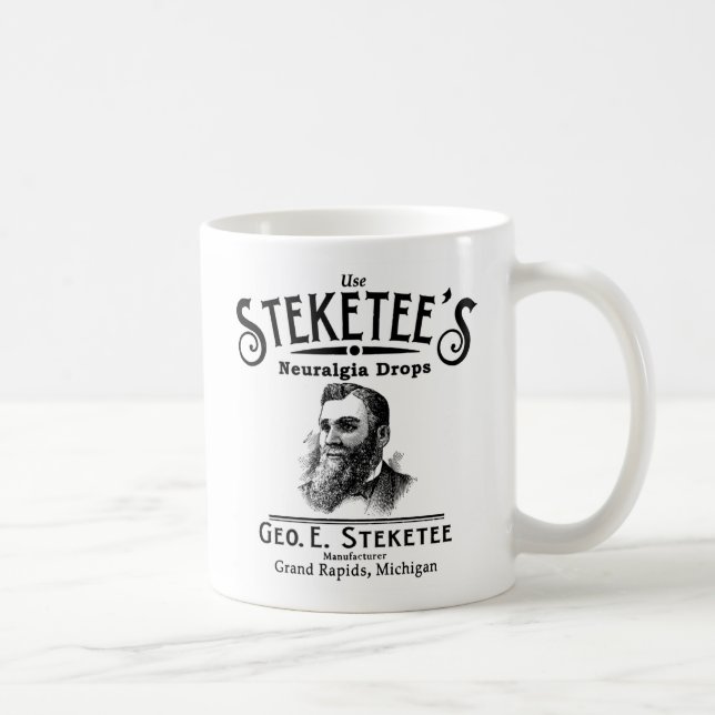 Mug La névralgie de Steketee laisse tomber Grand (Droite)