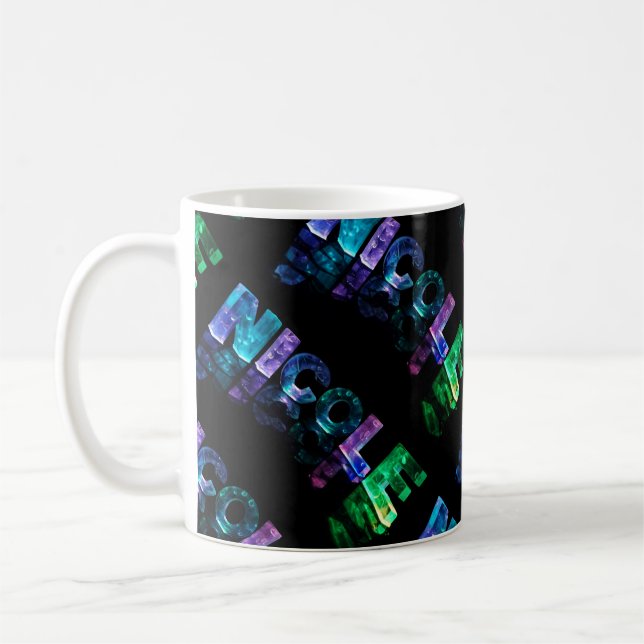 Mug La Nicole nommée dans 3D s'allume (la (Gauche)