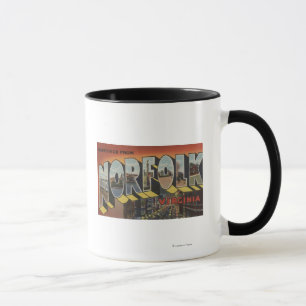 Mug La Norfolk, la Virginie - grandes scènes de lettre