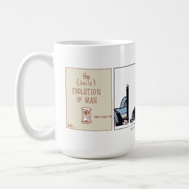 Mug La normalité - Évolution du café (Gauche)