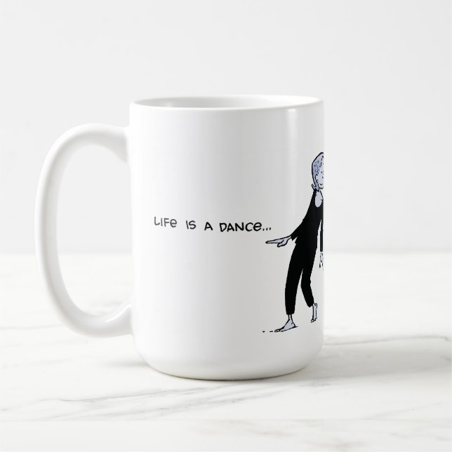 Mug La normalité - La vie est une musique de danse (Gauche)