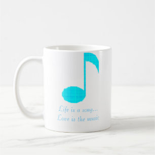 Mug la note 1, la vie de musique est un amour de