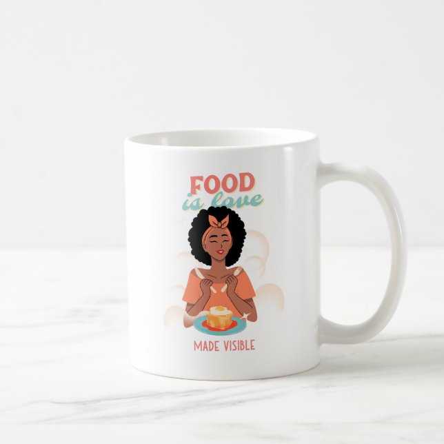 Mug La nourriture est l'amour rendu visible (Droite)