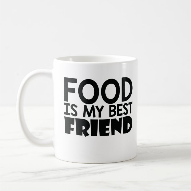 Mug La Nourriture Est Mon Meilleur Ami (Gauche)