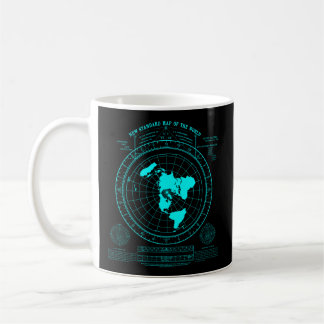 Mug La Nouvelle Carte Standard Du Monde De La Terre Pl
