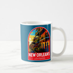 Mug La Nouvelle-Orléans Louisiane Voyage Art Vintage