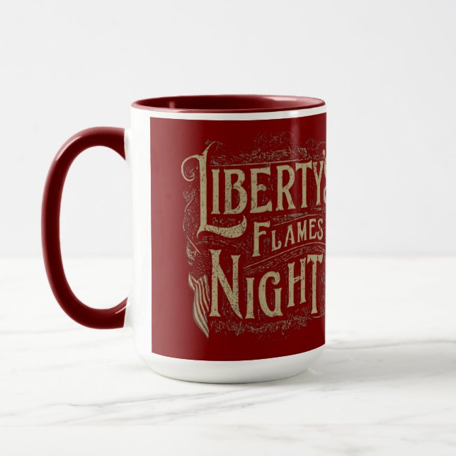 Mug La nuit de la flamme de la Liberté (Gauche)