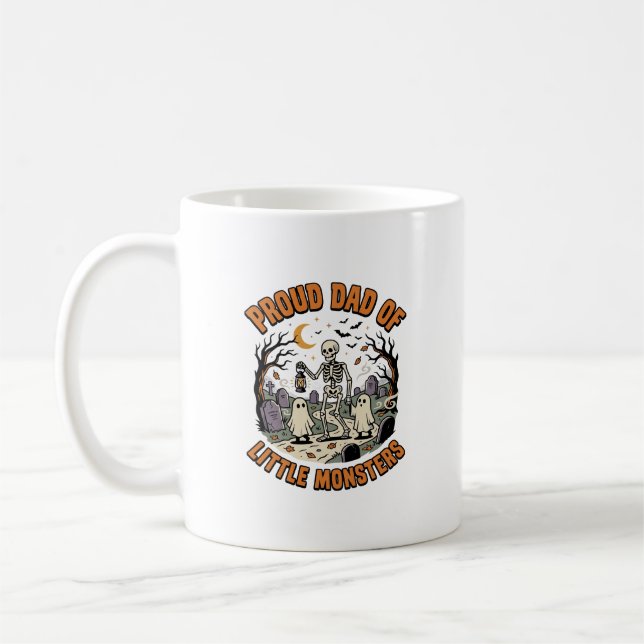 Mug La nuit des petits monstres d'Halloween Papa (Gauche)