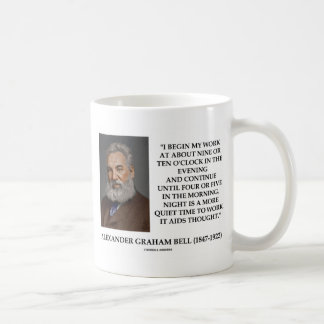 Mug La Nuit Est Un Moment Plus Calme Pour Travailler I
