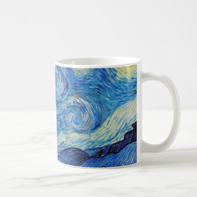 Mug la nuit étoilée 1889 par vincent van gogh (Droite)