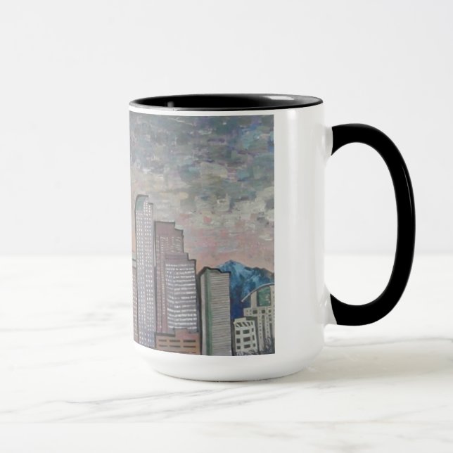 Mug La nuit tombe sur Denver (Droite)