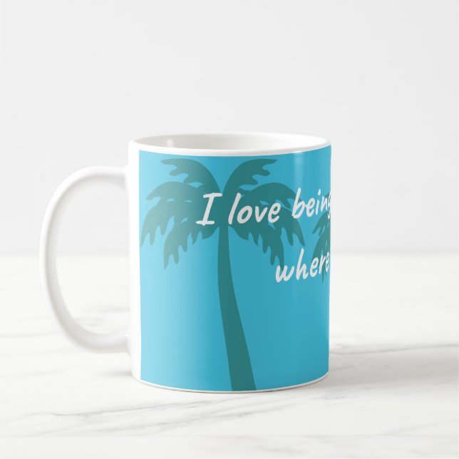 Mug Là où les gens ne sont pas (Gauche)