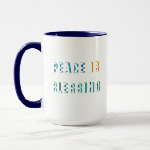 Mug La paix est une bénédiction