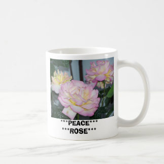 MUG LA PAIX… S'EST LEVÉE, *** ROSE DE ****** DE PAIX