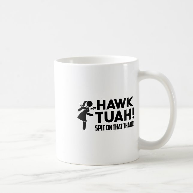 Mug La Parodie Virale De L'Élection De Hawk Tush (Droite)