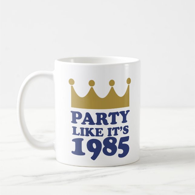 Mug La partie comme elle est 1985 à Kansas City, (Gauche)