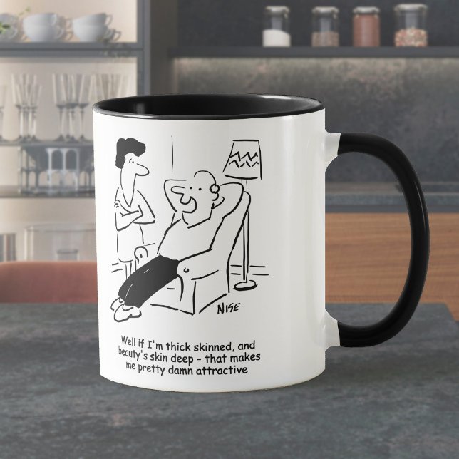 Mug La peau profonde de la beauté (Créateur téléchargé)