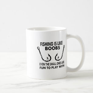 Mug La pêche est comme les seins, même les petits sont