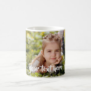 Mug La peinture blanche de photo de rose fait sur