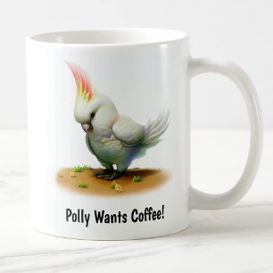 Mug La peinture numérique d'un Cockatoo de Mitchell