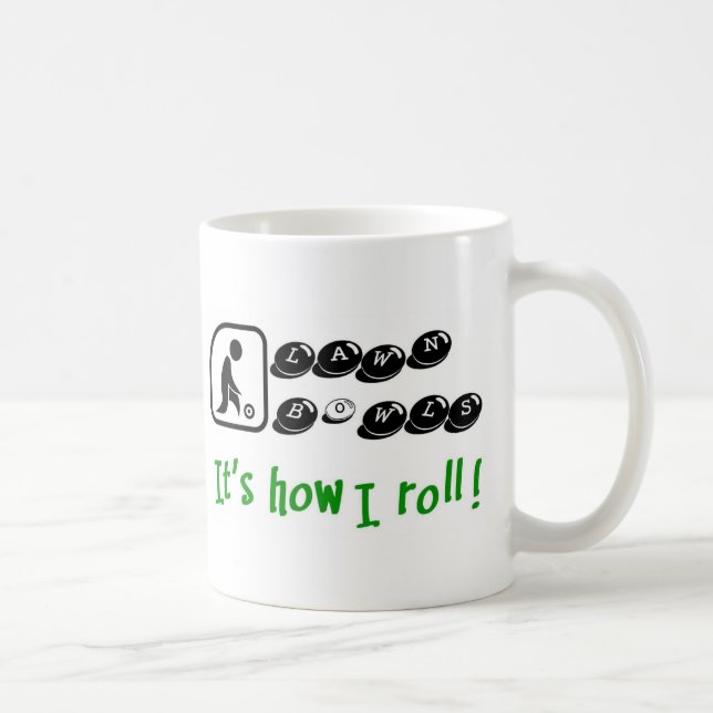 Mug La pelouse roule - il est comment je roule (Droite)