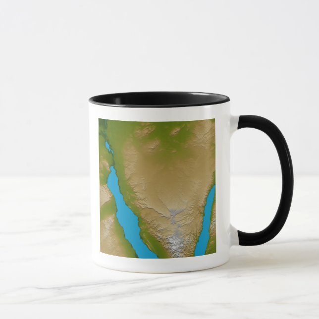 Mug La péninsule du Sinaï (Droite)