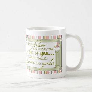 Mug La pensée féminine de vous