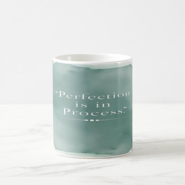 Mug La perfection est dans le processus (Centre)