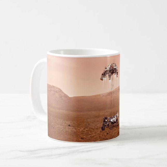 Mug La Persévérance Arrive En Toute Sécurité Sur Mars. (Devant gauche)