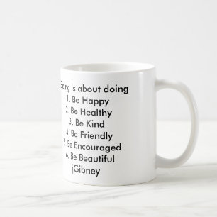 Mug La personnaliser ProductBeing est au sujet de