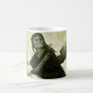 Mug La peste d'Arnold Bocklin, le symbolisme Vintage