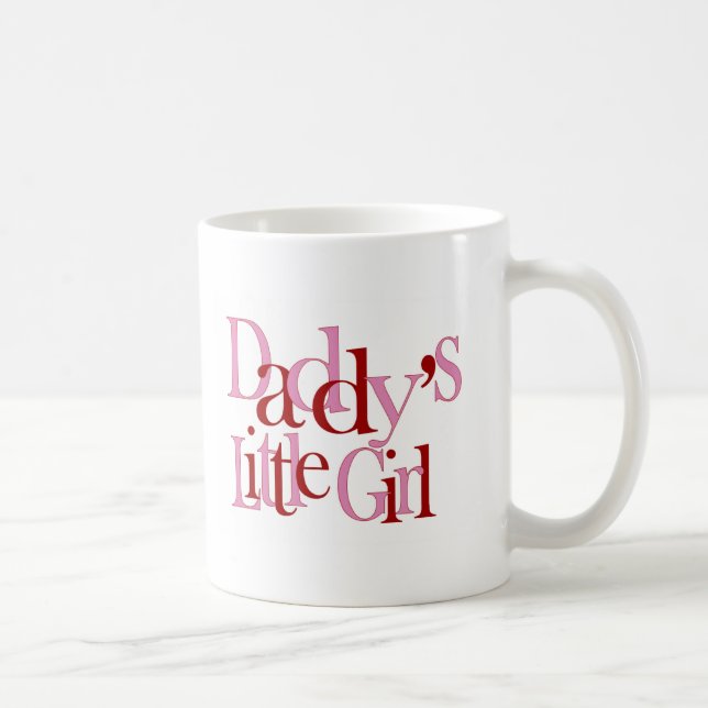 Mug La petite fille du papa (Droite)