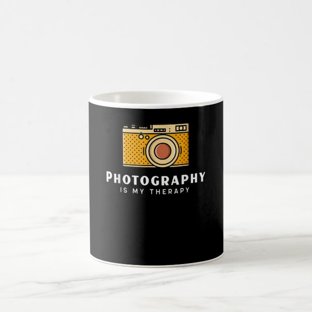 Mug La photographie est ma thérapie (Centre)