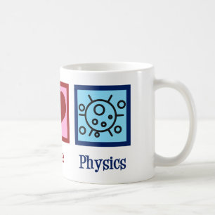 Mug La physique de l'amour de la paix