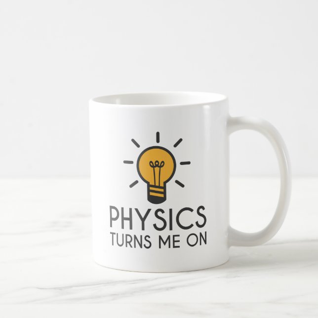 Mug La physique me met en marche (Droite)