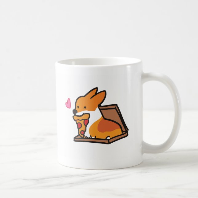 Mug La pizza est le Corgi de vie | CorgiThings (Droite)