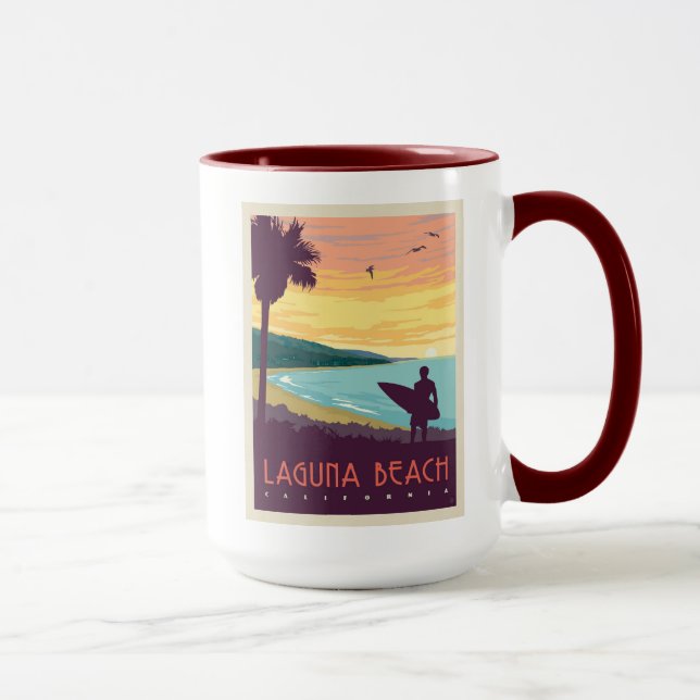 Mug La plage de Laguna | La plage de Laguna (Droite)