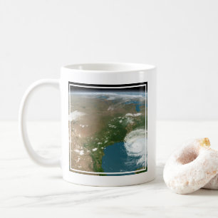 Mug La Planète Panoramique Terre Et Les Etats-Unis.