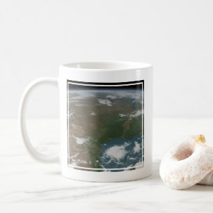 Mug La Planète Panoramique Terre Et Les Etats-Unis. 2