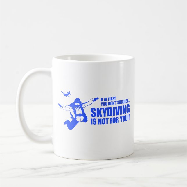 Mug La Plongée En Ciel N'Est Pas Pour Vous (Gauche)